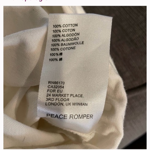 Anthropologie Seen Worn embroidered romper. - Picture 5 of 8